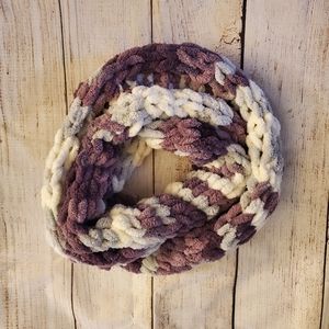 Handmade Multicolor Infinity Loop Scarf